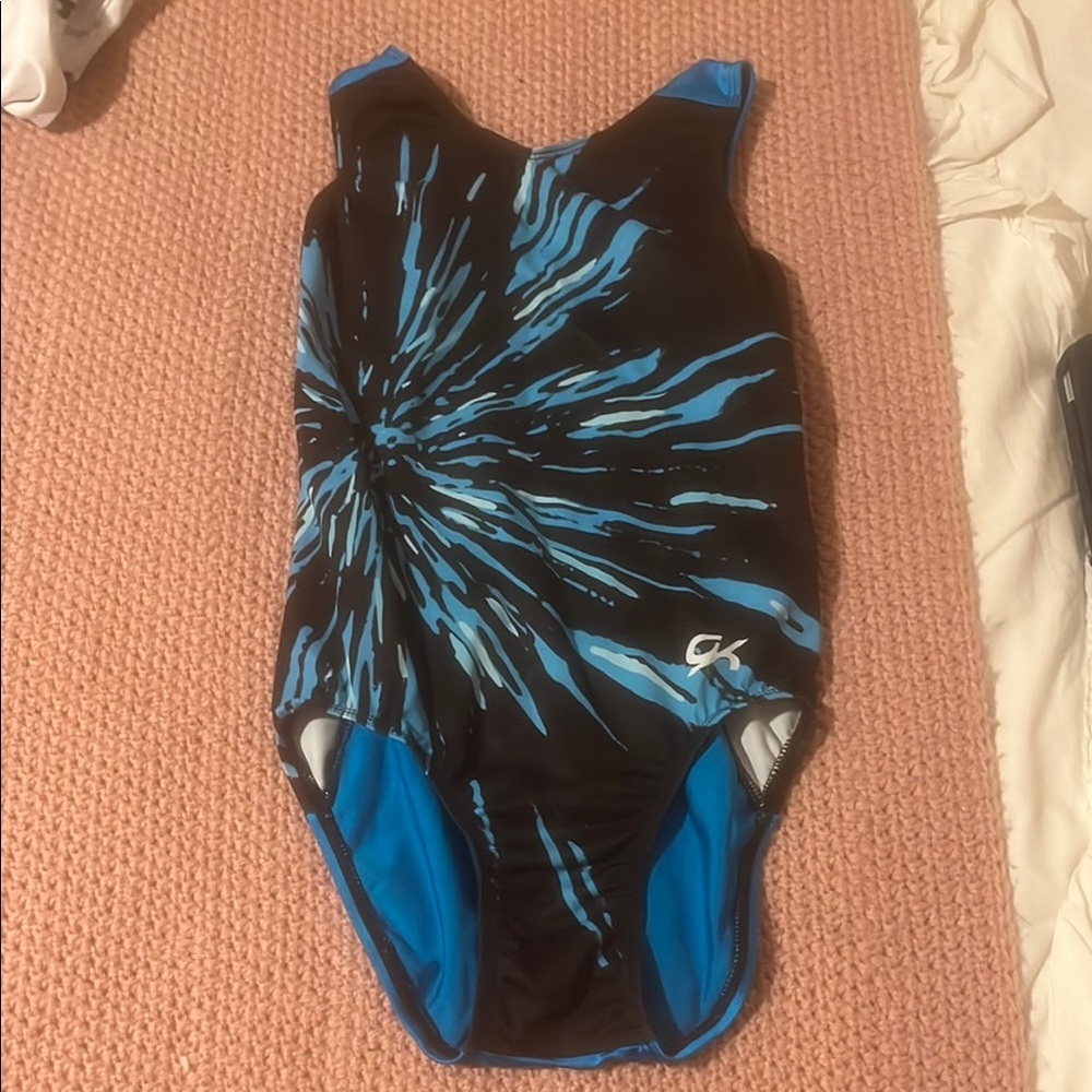 Black and Blue leotard